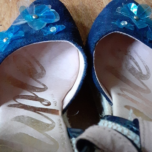 Cuple Suede Espadrille Wedge Sandal Sz37 US7 - Picture 7 of 12